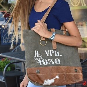 NWT Myra Bag Canvas Tote Handbag
